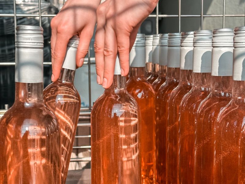 Včera jsme nalahvovali první vína ročníku 2022